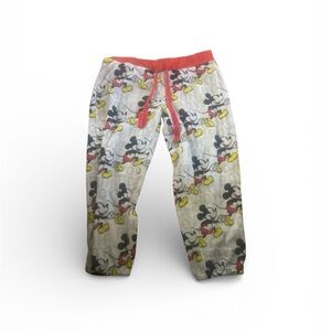 Disney Mickey Mouse woman Pajama Bottoms - Red and Yellow